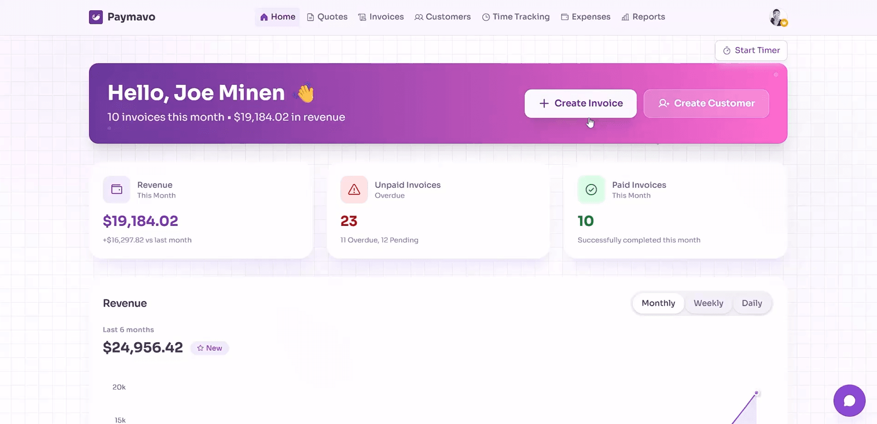 Paymavo screenshot 1